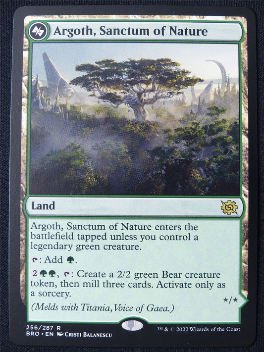 Argoth Sanctum of Nature - BRO - Mtg Card #1IM