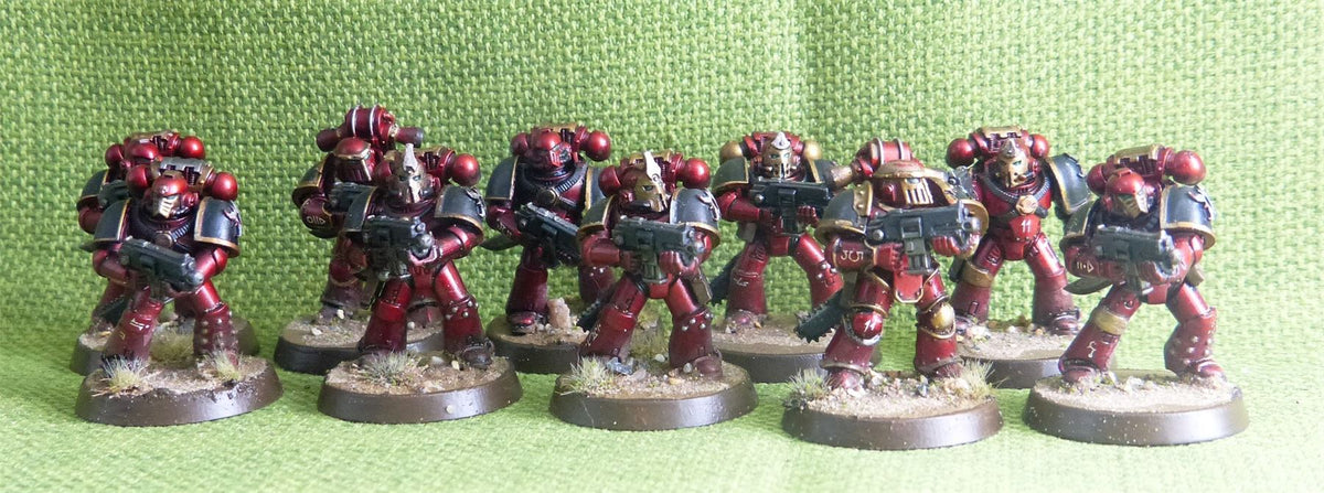 Space Marines - Thousand Sons Squad Painted - Warhammer AoS 40k #CX