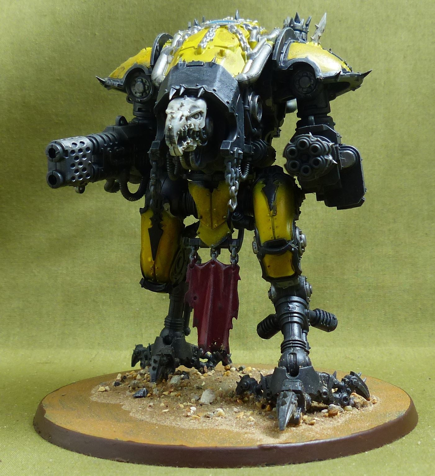 War Dog Brigand painted - Chaos Knights - Warhammer 40K #44Y