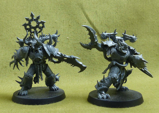Possessed set of 2 - Chaos Space Marines - Warhammer 40K #30Y