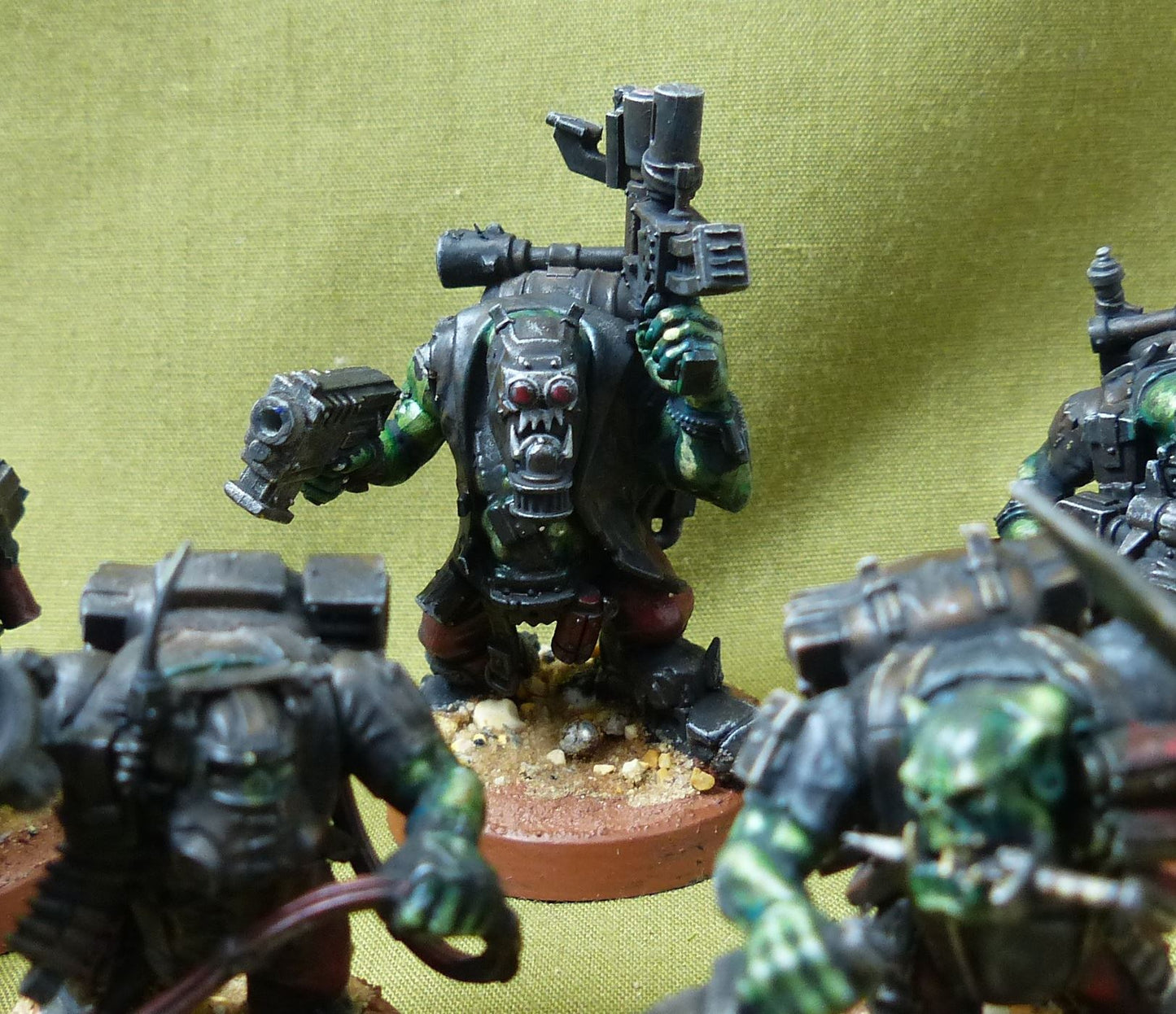 Kommandos Kill Team painted - Ork - Warhammer 40K #36B