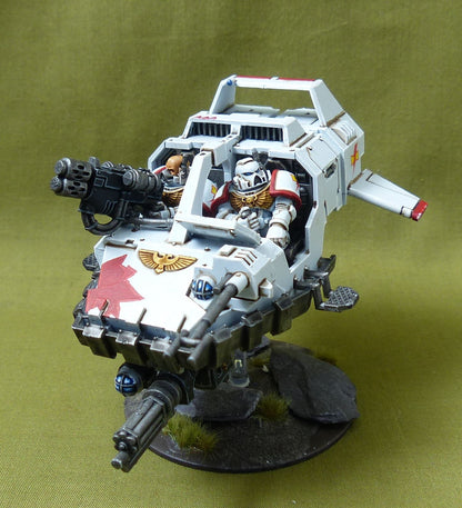 Land Speeder - Space Marines White Scars - Warhammer 40K #2G4