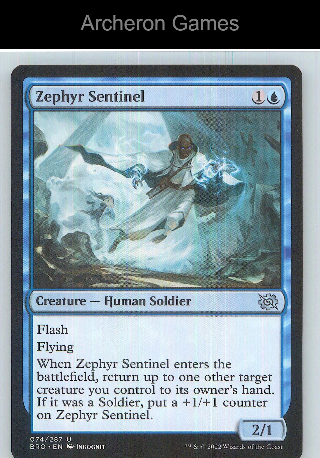 Zephyr Sentinel BRO 74 UC MTG Card NM/EX+
