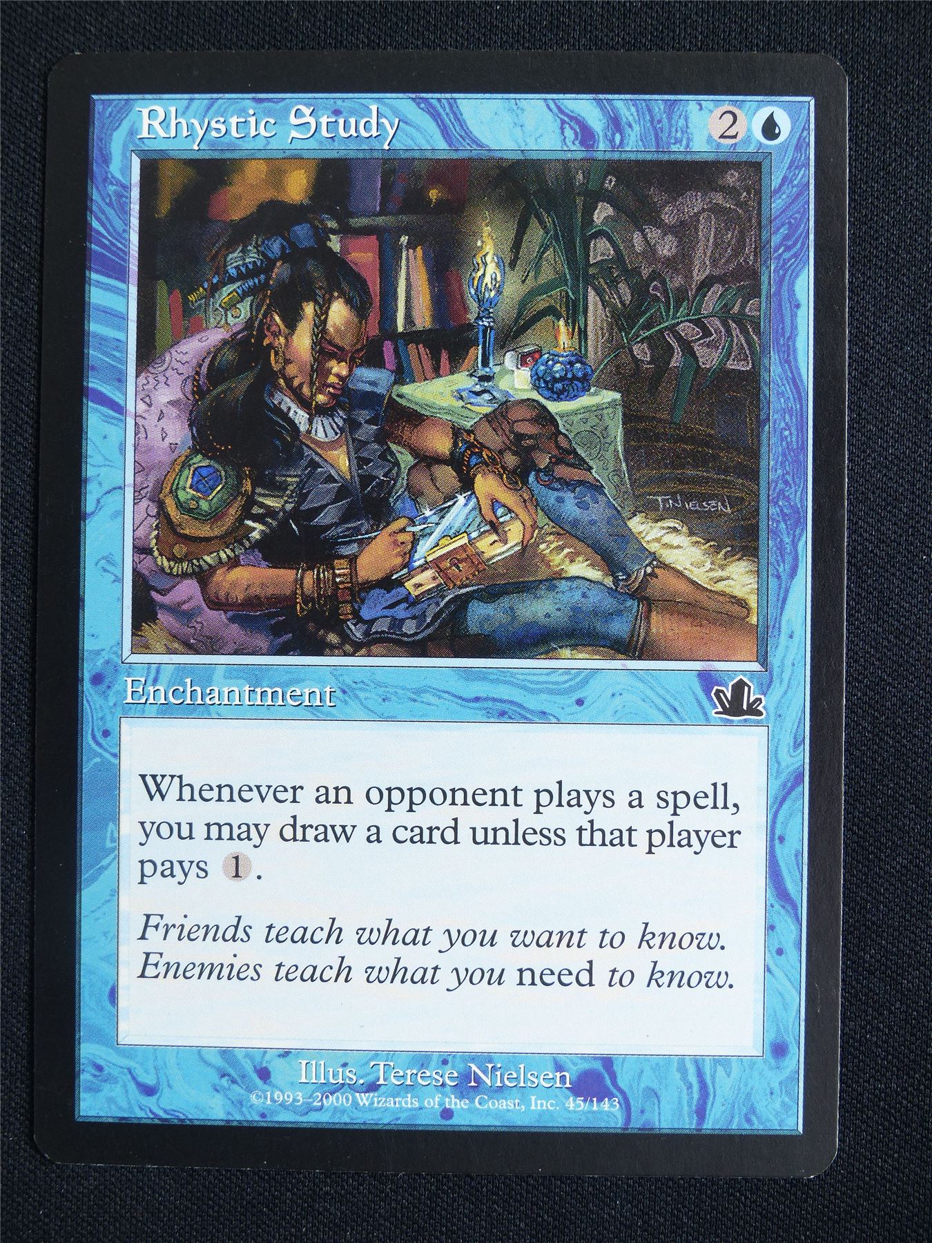 Rhystic Study - PCY - Mtg Card #3DI