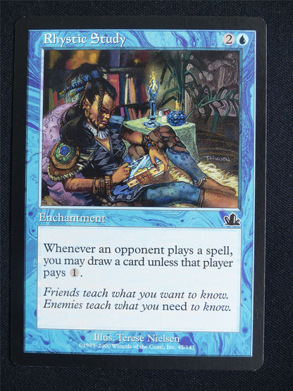 Rhystic Study - PCY - Mtg Card #3DI