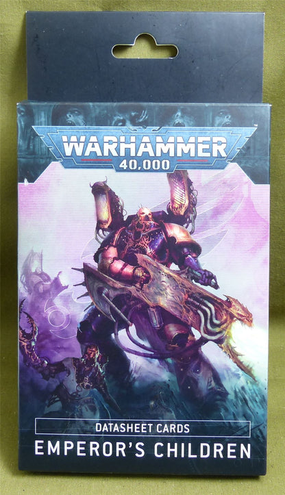 Emperor's Children Datasheet Card - Warhammer 40K #6MX
