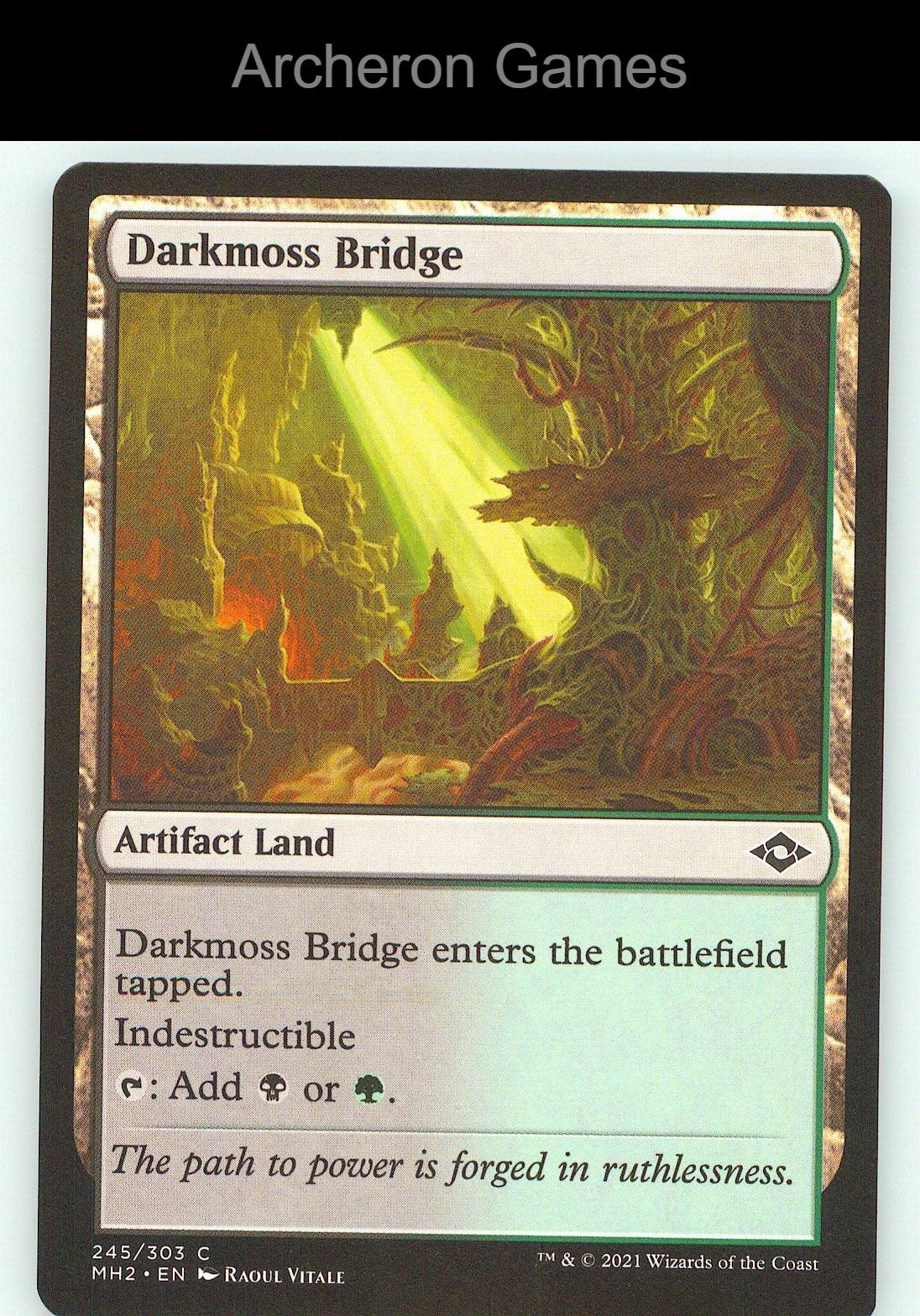 Darkmoss Bridge MH2 245 C MTG Card NM/EX+
