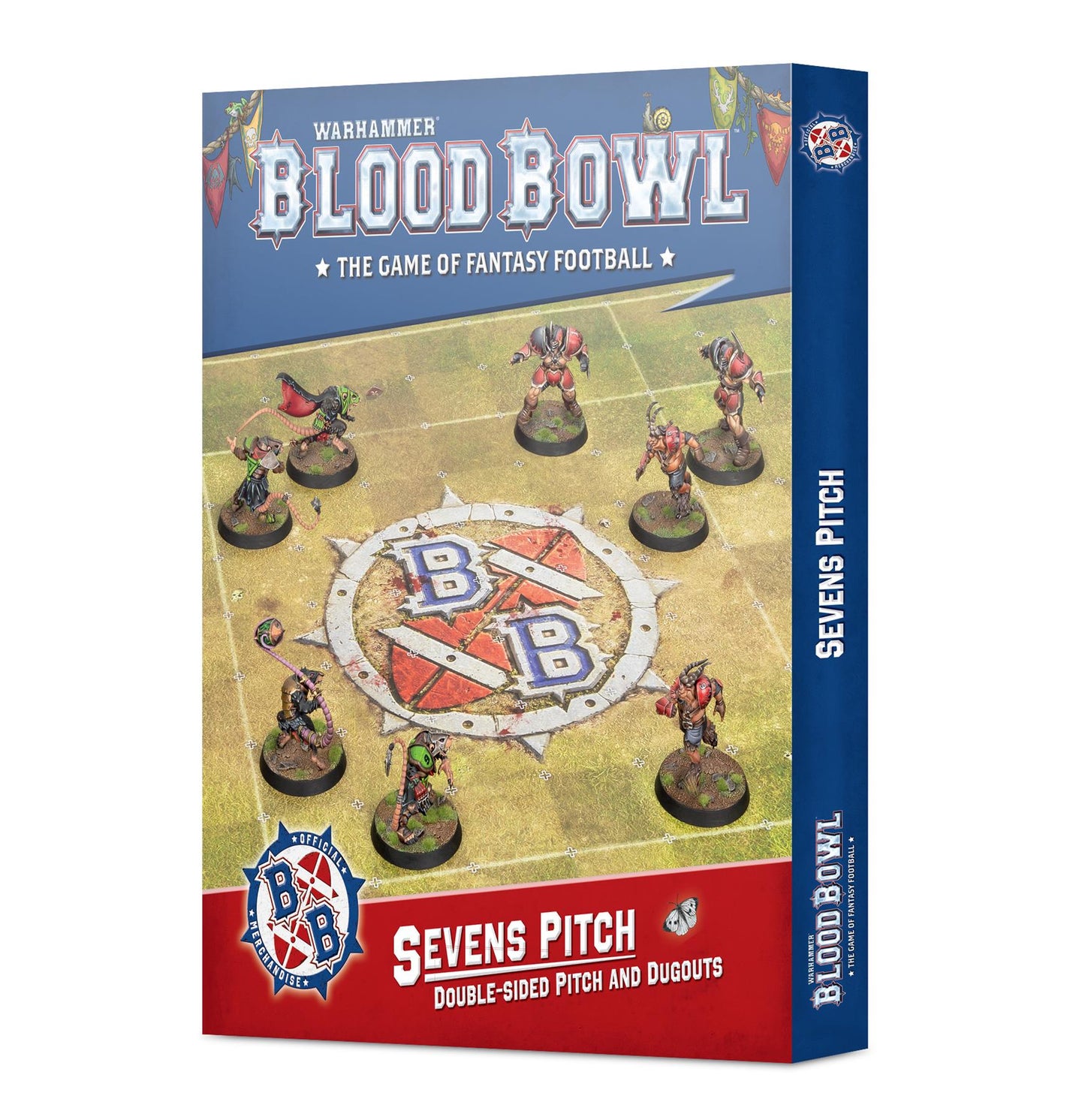 Sevens Pitch - Warhammer: Blood Bowl - Available from 22/08/2026