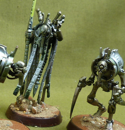 Plasmancer and Cryptothralls painted - Necrons - Warhammer 40K #40E
