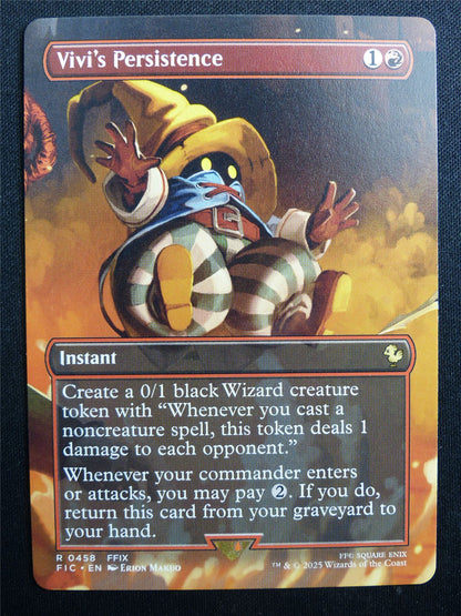 Vivi's Persistence Borderless - FIC - Mtg Card #3EG