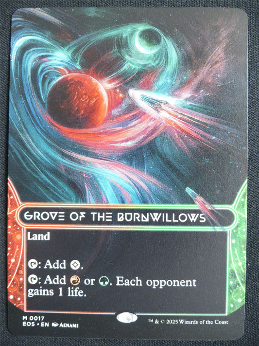 Grove of the Burnwillows Borderless - EOS - Mtg Card #3F1