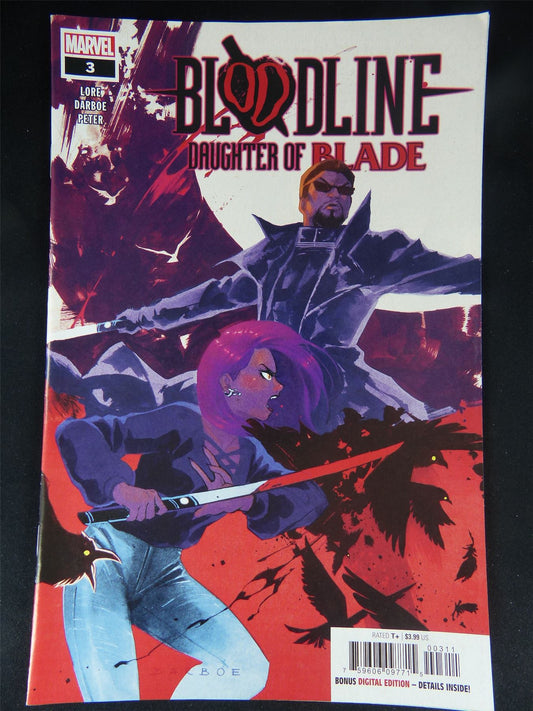 BLOODLINE: Daughter Of Blade #3 - Marvel Comic #349