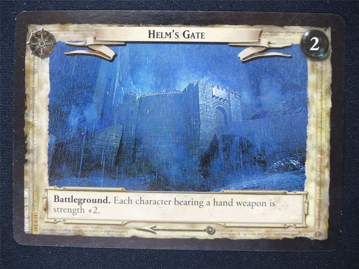 Helm's Gate 11 S 245 - LotR Card #17V