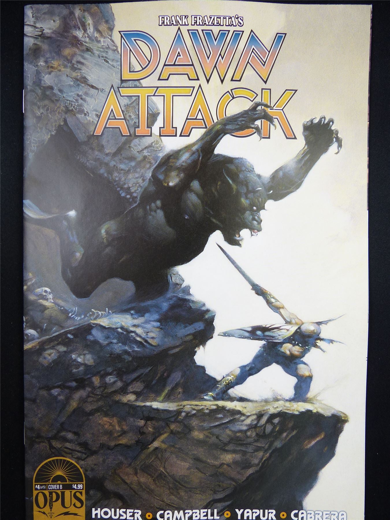 Frank Frazetta's DAWN Attack #4 Cvr B - May 2023 Opus Comic #O1