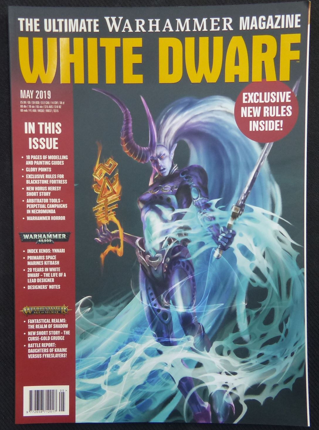 White Dwarf May 2019 - Warhammer AoS 40k #36Z