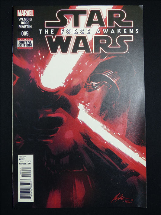 STAR Wars: The Force Awakens #5 Cvr A - Marvel Comic #24U