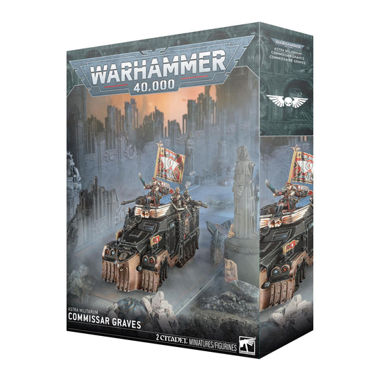 Commissar Graves - Astra Miliarum - Warhammer 40k - Available from 09/05/2026