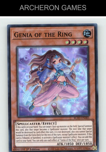 Genia of the Ring SR YUGIOH Card
