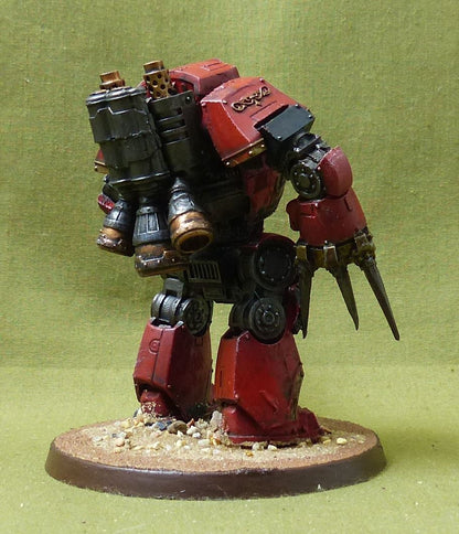 Legion Contemptor-Incaendius Class Dreadnought painted - Blood Angels - Warhammer 40K FW #3I2