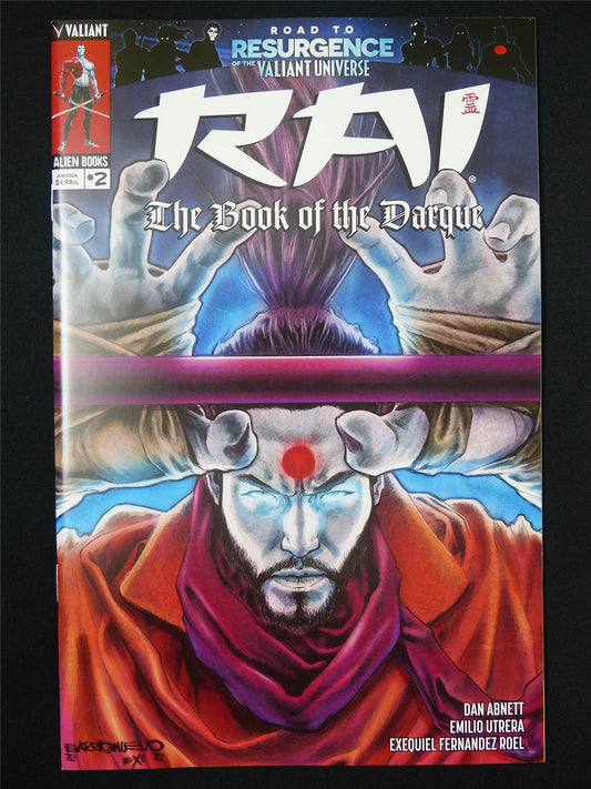 RAI The Book of the Darque #2 - Jul 2024 Valiant Comic #2Z9