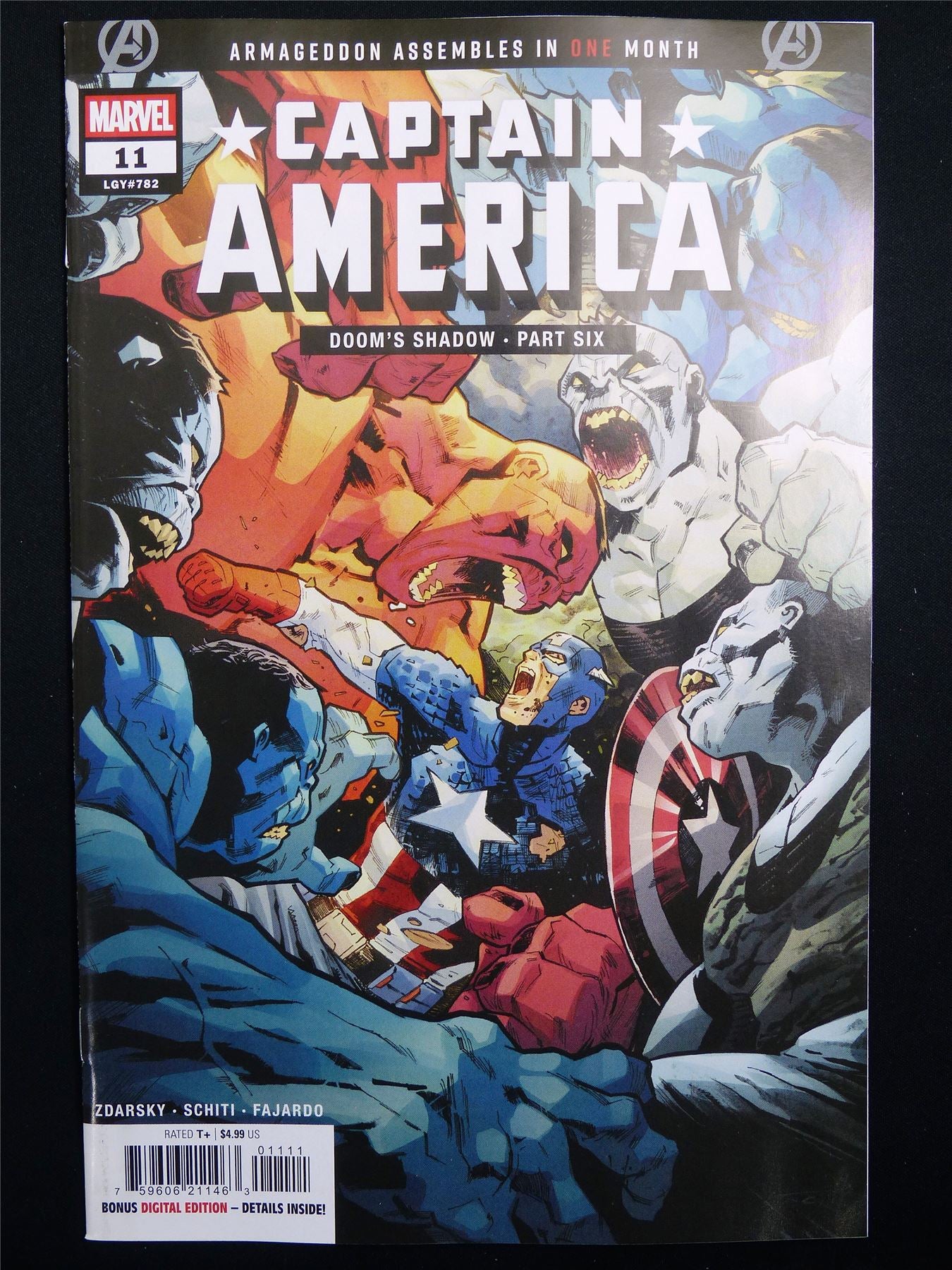 CAPTAIN America #11 Cvr A - Jul 2026 Marvel Comic #6G