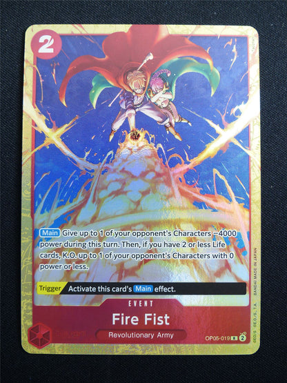Fire Fist OP05-019 R Foil alt art - One Piece Card #3KG