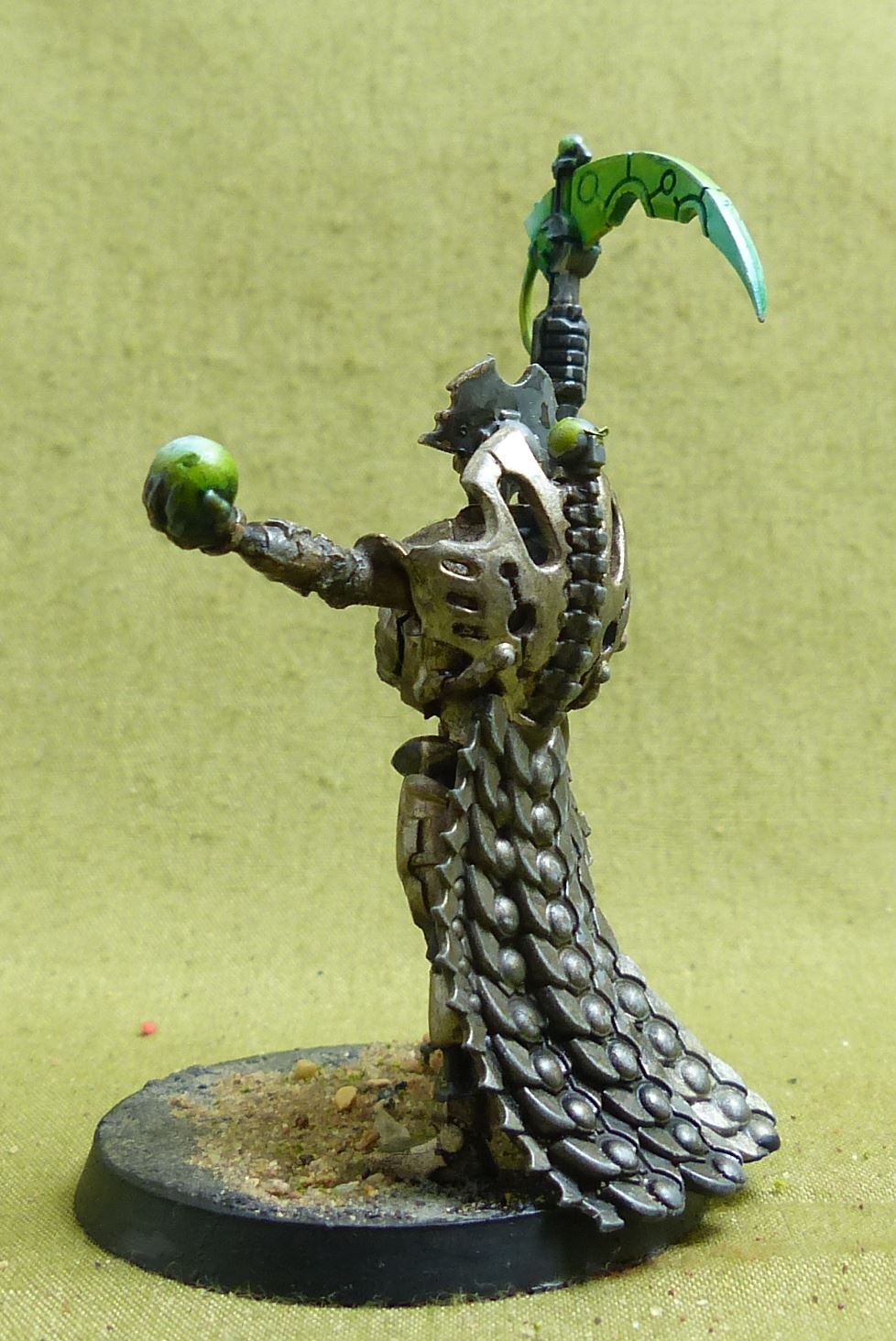 Necron Overlord painted - Necrons - Warhammer 40K #1QB