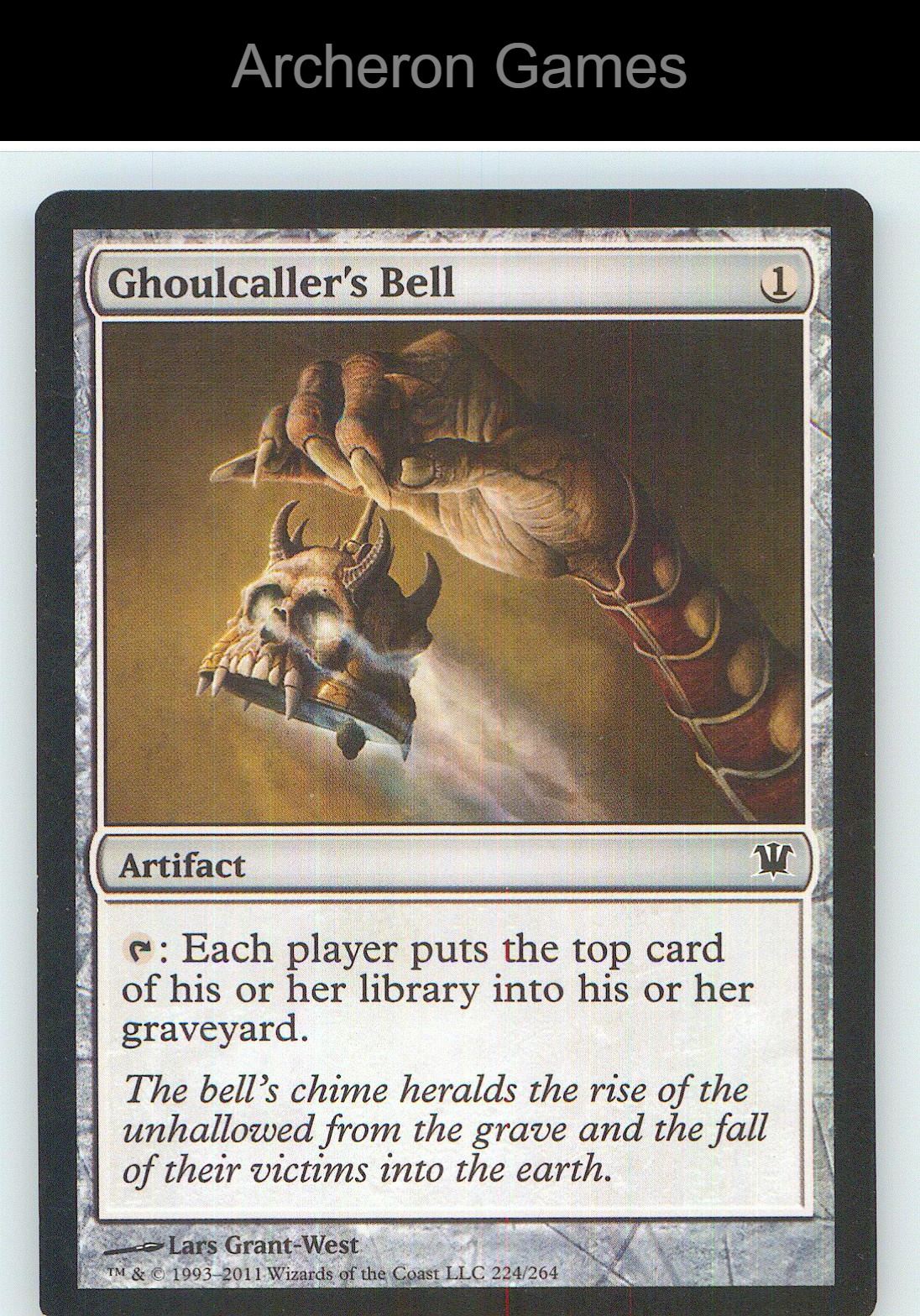 Ghoulcaller's Bell ISD 224 C MTG Card NM/EX+