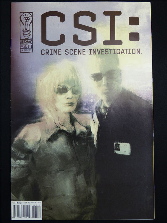 CSI: Crime Scene Investigation #5 Cvr A - IDW Comic #3ML