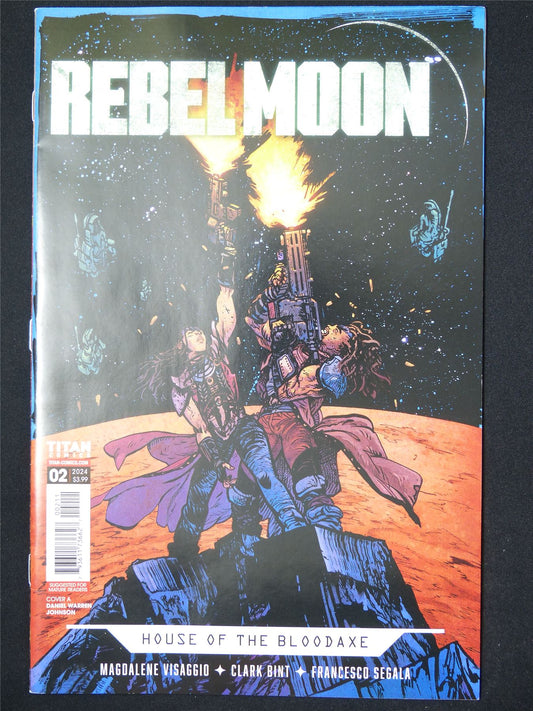 REBEL Moon: House of the Bloodaxe #2 - B&B Titan Comic #8O6