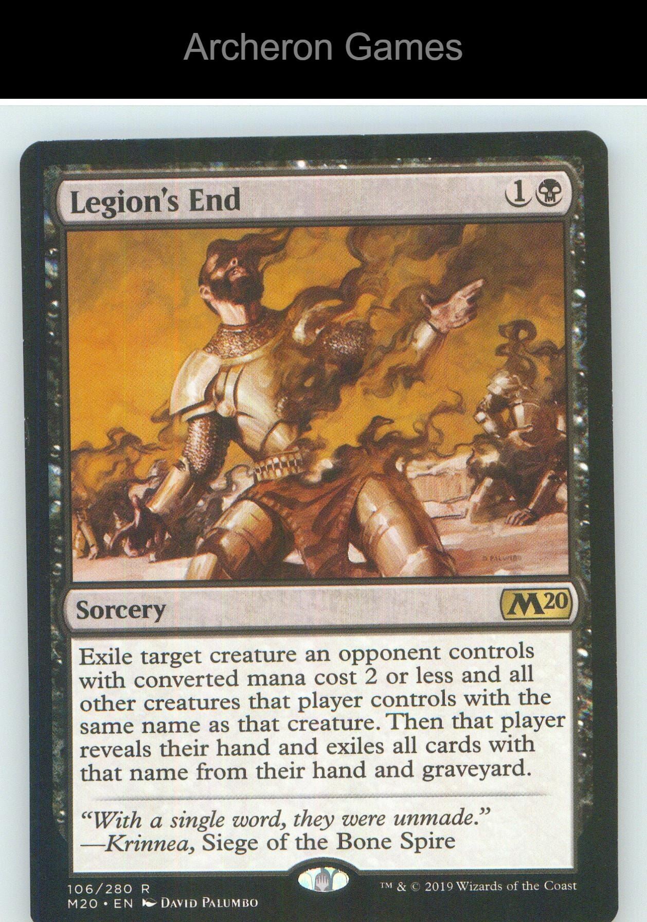 Legion's End M20 106 R MTG Card NM/EX+