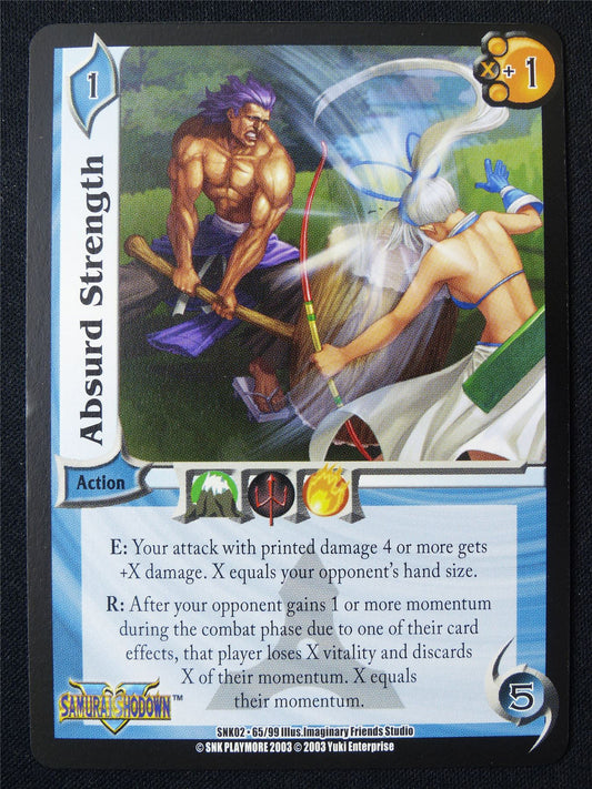 Absurd Strength SNK02 65/99 - UFS Card #2KK