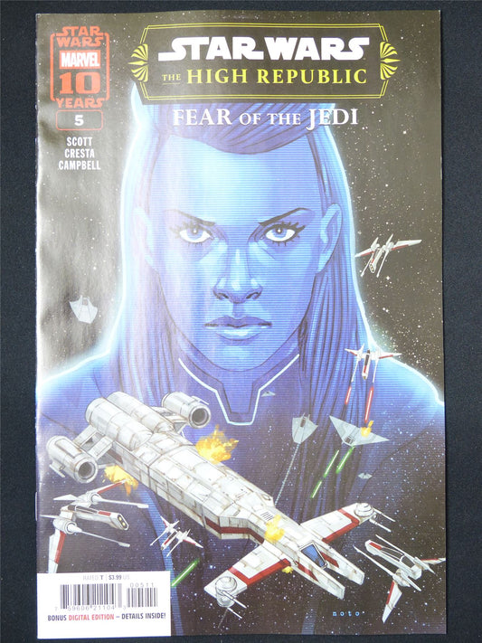 STAR Wars: The high Republic: Fear of the Jedi #5 - Aug 2025 Marvel Comic #XD