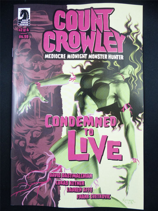 COUNT Crowley Mediocre Midnight Monster Hunter #2 - Feb 2024 Dark Horse Comic #307