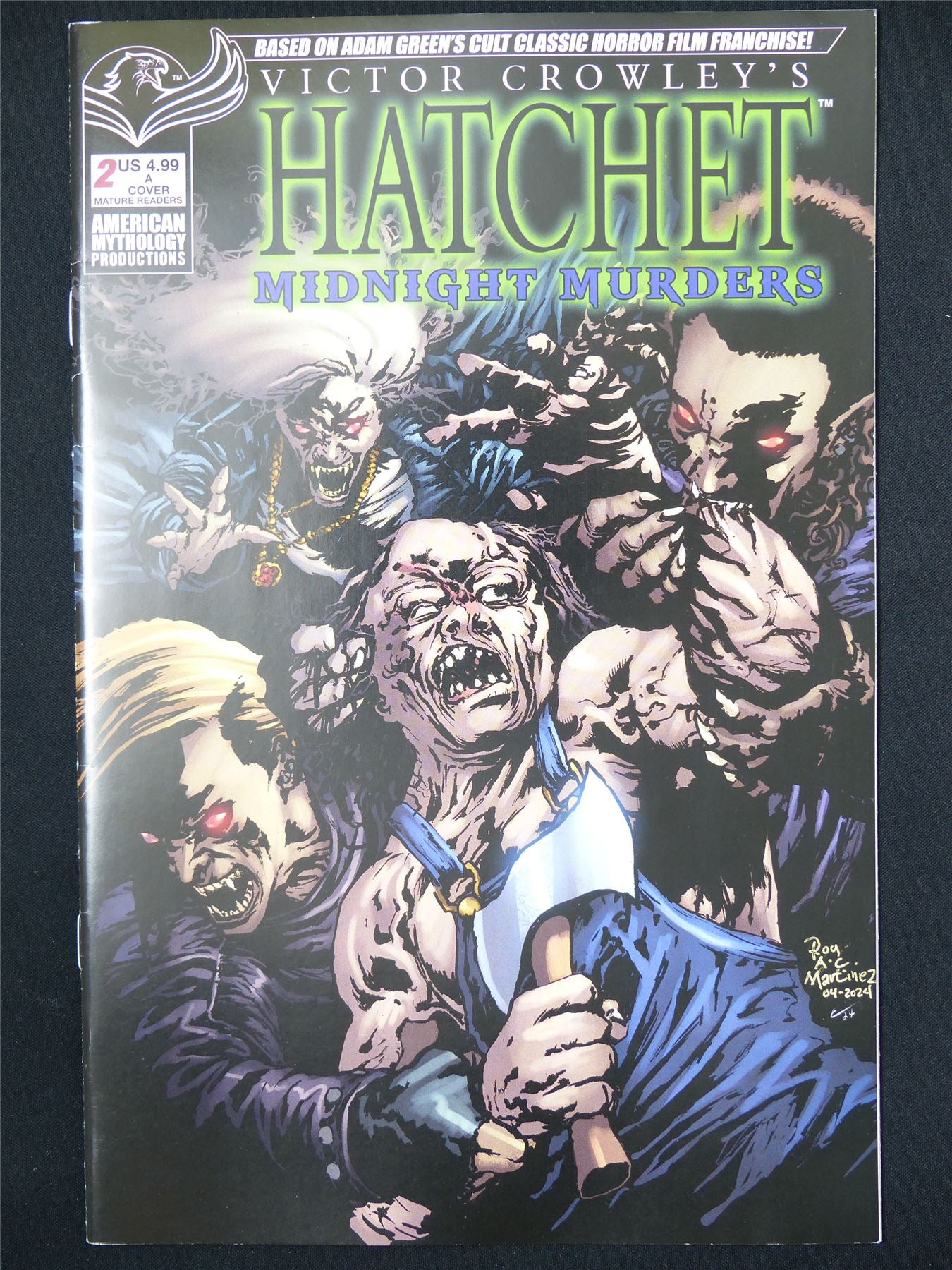Victor Crowley's HATCHETT Midnight Murders #2 - Feb 2025 Anthology Comic #9GM