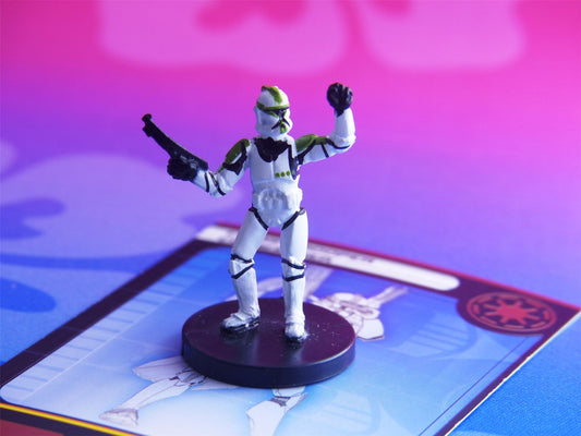 Clone Trooper Commander 10/60 - Star Wars Miniatures Game #569