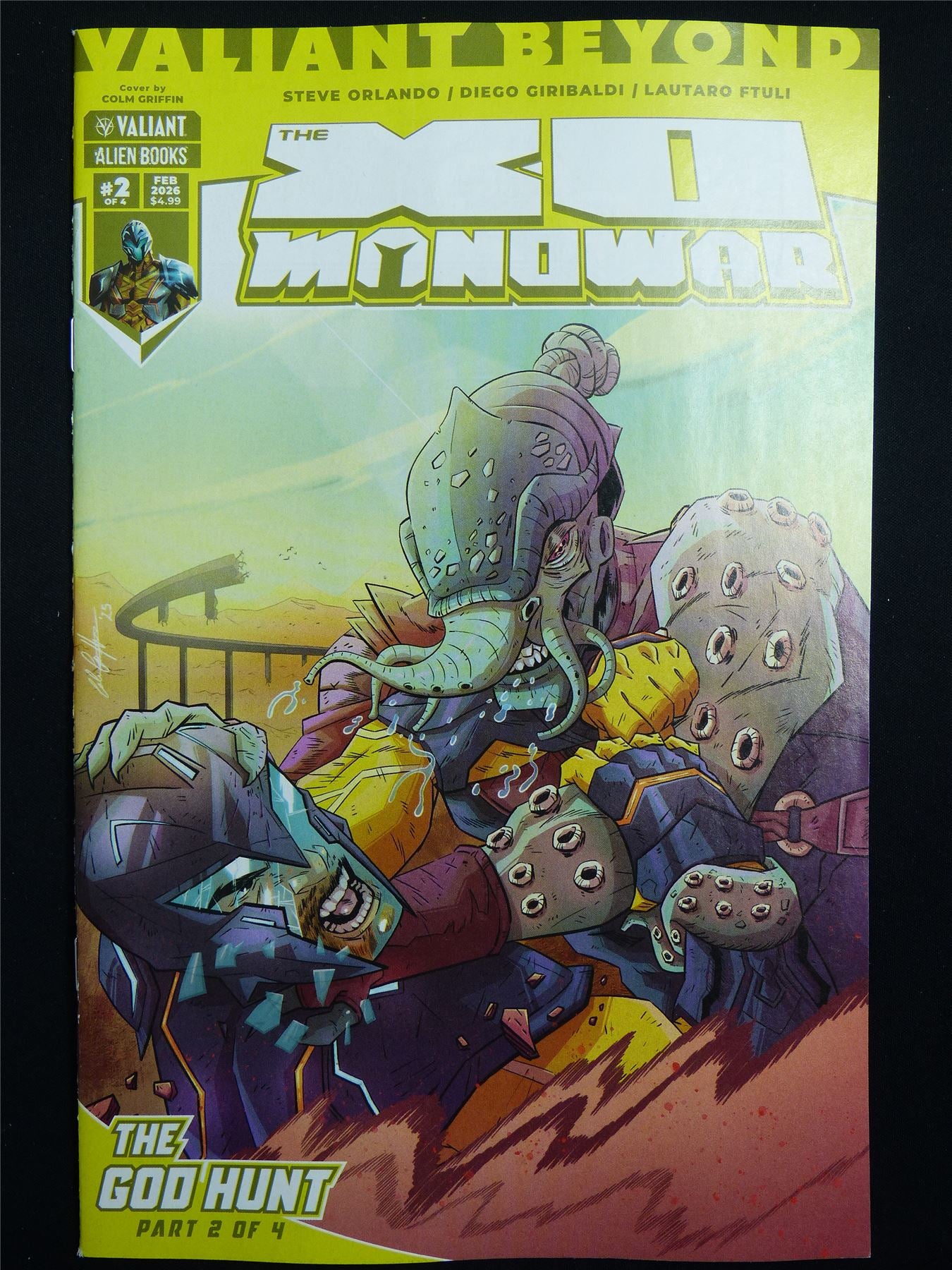 The X-O Manowar #2 - Feb 2026 Valiant Comic #2K7