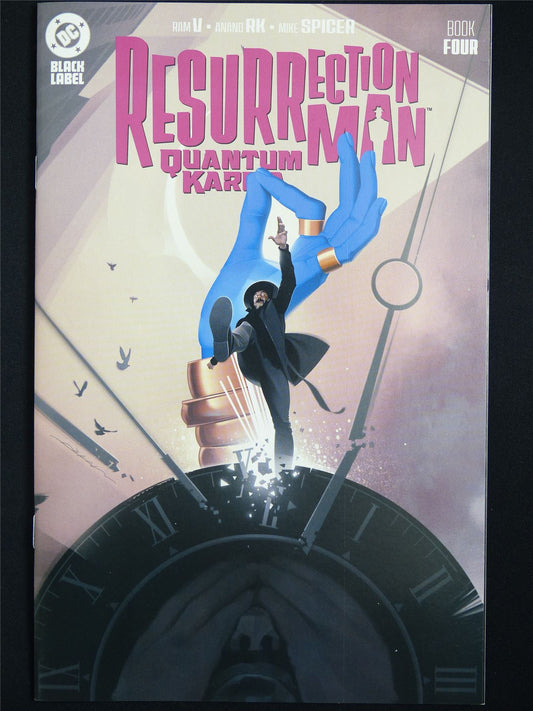 RESURRECTION man: Quantum Karma #4 - DC Comic #3B0