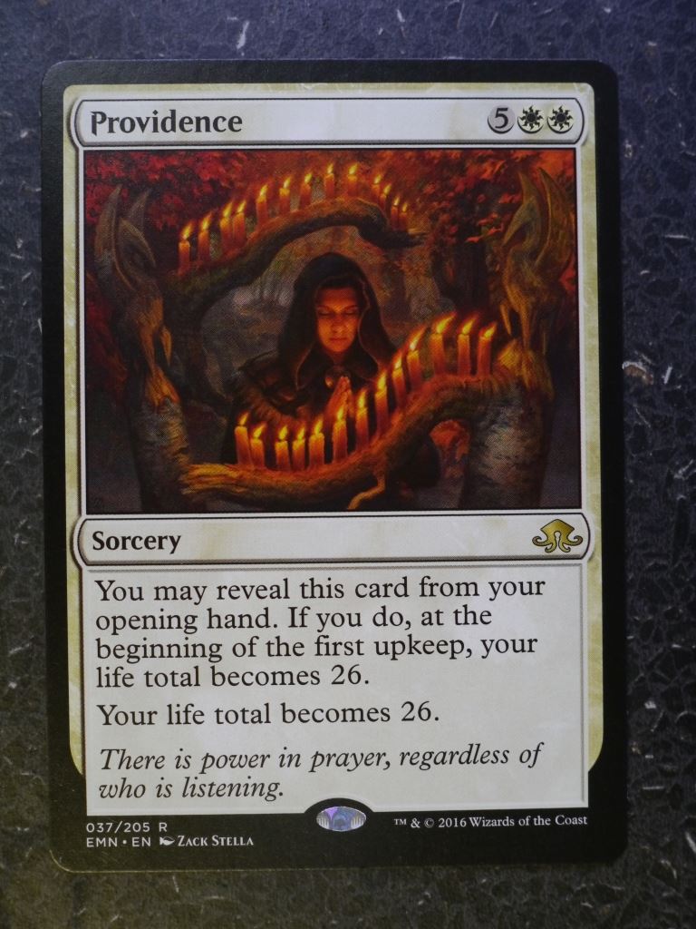 MTG Magic Card: PROVIDENCE # 6C44