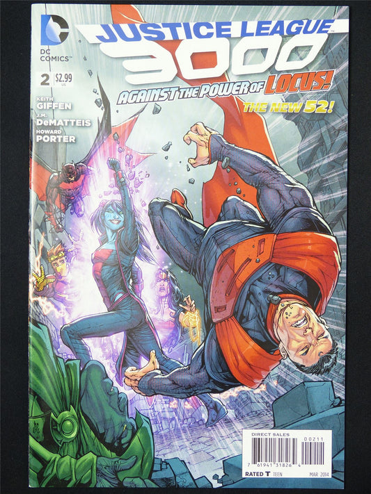 JUSTICE League 3000 #2 - B&B DC Comic #R8