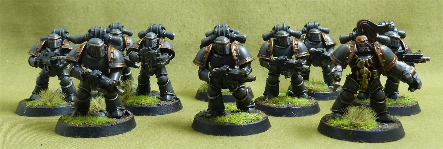 MKIII Tactical Squad set of 10 painted - Adepta Astartes - Warhammer Horus Heresy #4XL