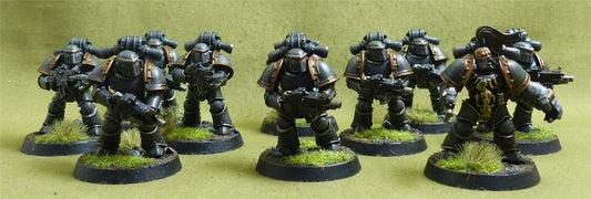 MKIII Tactical Squad set of 10 painted - Adepta Astartes - Warhammer Horus Heresy #4XL