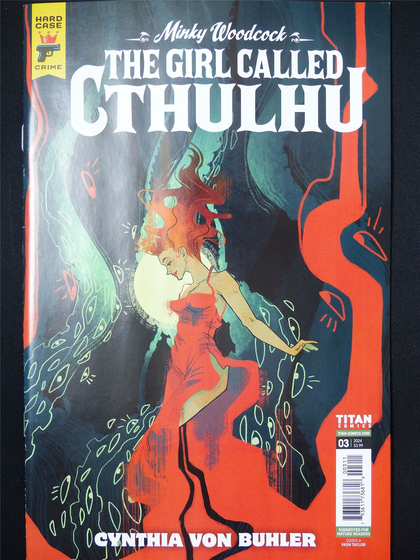 MINKY Woodcock: The Girl Called Cthulhu #3 - B&B Dec 2024 Titan Comic #69A
