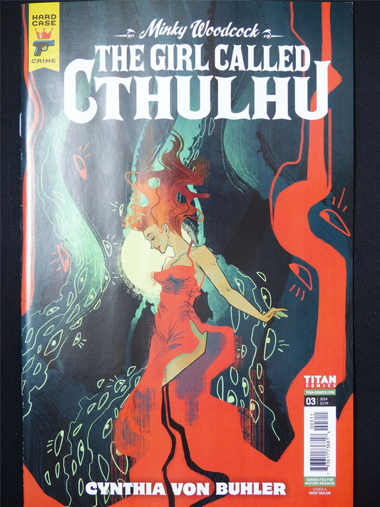 MINKY Woodcock: The Girl Called Cthulhu #3 - B&B Dec 2024 Titan Comic #69A