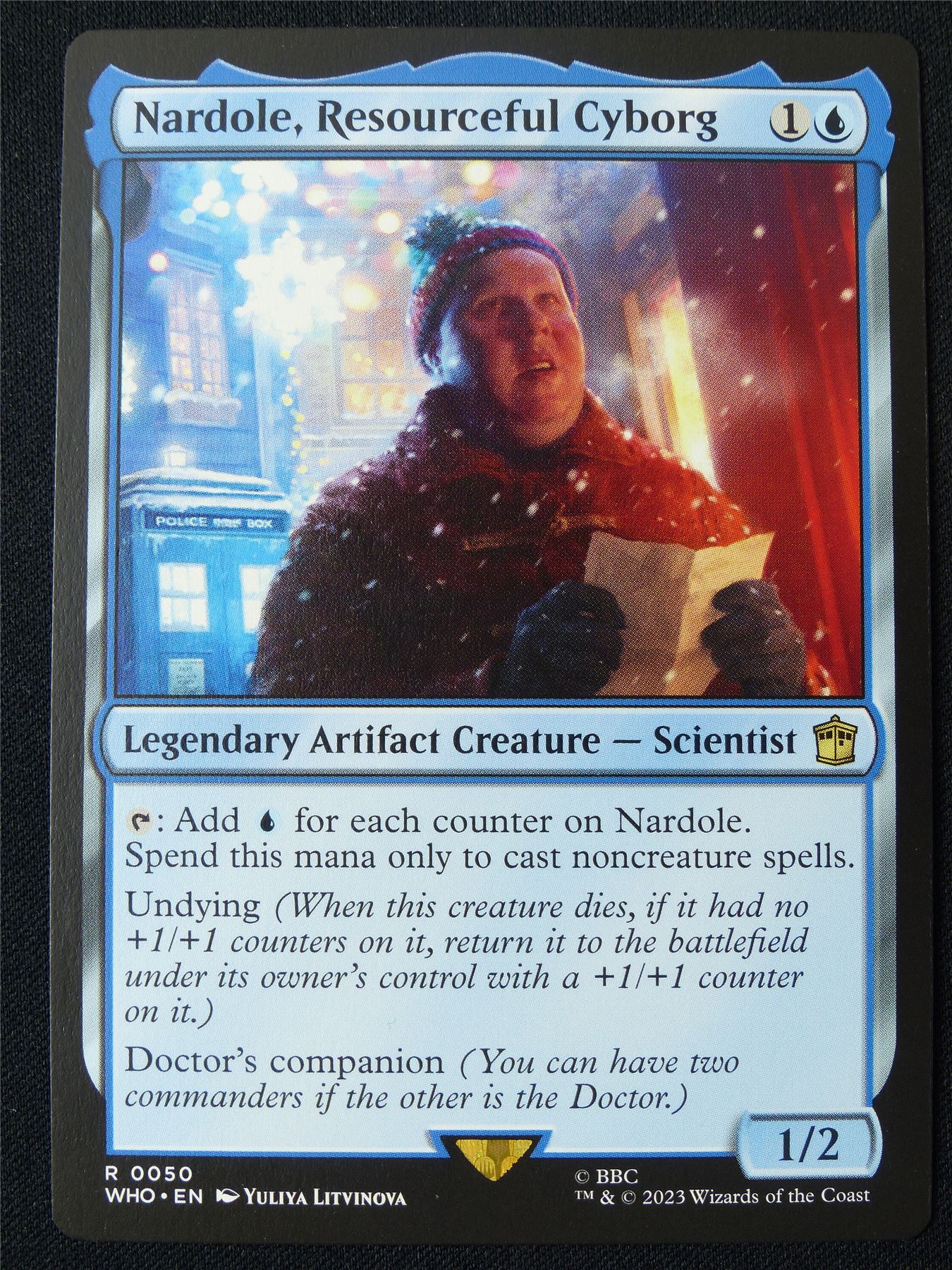 Nardole Resourceful Cyborg - WHO - Mtg Card #279