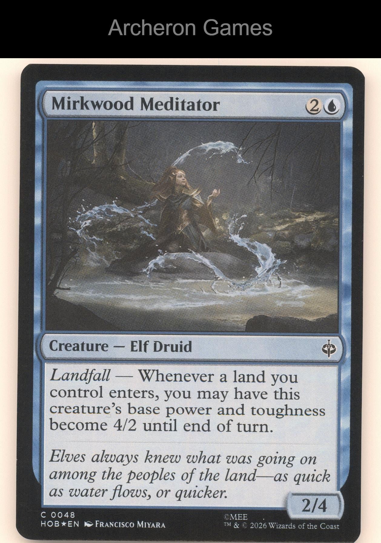 Mirkwood Meditator HOB 48 C MTG Card The Hobbit