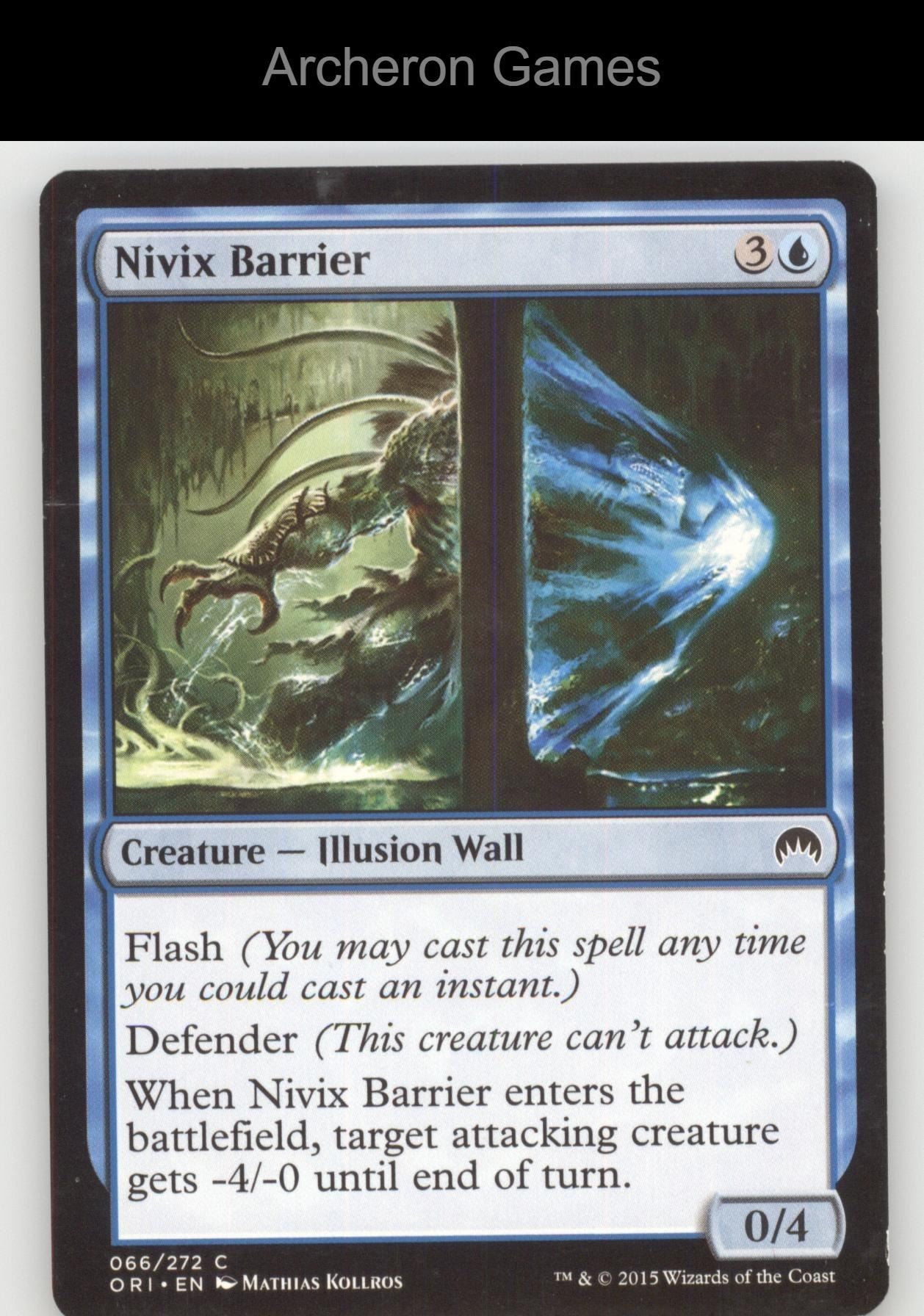 Nivix Barrier 66 C MTG Card Magic Origins