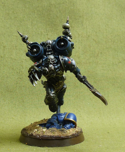 Haarken Worldclaimer Herald of the Apocalypse painted - Night Lords - Warhammer 40K #2NM