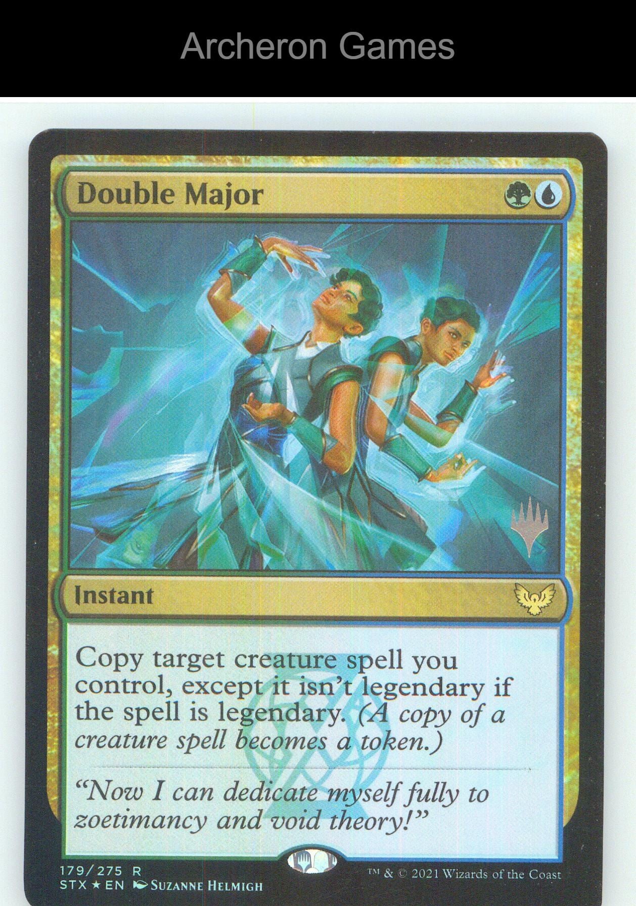Double Major STX 179 R MTG Card NM/EX+ Foil