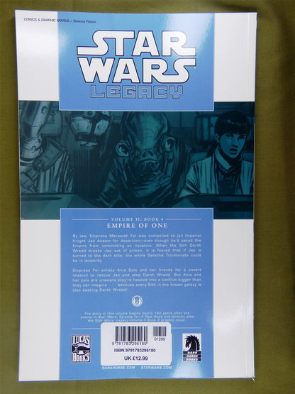 Star Wars Legacy Volume II Book 4 empire Of One - Graphic Novel #1ZM